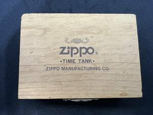 ZIPPO ジッポー LIMITED TIME TANK タイムタンク ライター型 時計 特別限定品1000個 POCKET CLOCK シルバーカラー ジャンク