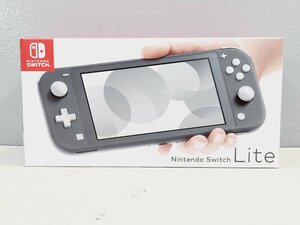 ◇【5】初期化済み Nintendo Switch Lite /ニンテンドースイッチライト グレー 同梱不可 1円スタート