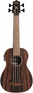 KALA UBASS-EBY-FSRW20_06 カラ ユーベース ウクレレベース Striped Ebony Series エボニー ラウンドワウンド弦仕様