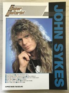 JOHN SYKES JOHN SYKES ギタースコア