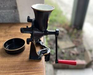 英国製 SPONG スポング 手動式 Coffee Mill コーヒーミル no.1 イギリス製 ヴィンテージ レトロ アンティーク 骨董 珈琲ミル