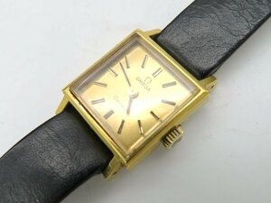 1円◆稼働◆ オメガ デビル ゴールド 手巻き レディース 腕時計 M41405