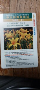 阪急電車、阪神電車株主回数乗車証(４回カード)特定記録送料込