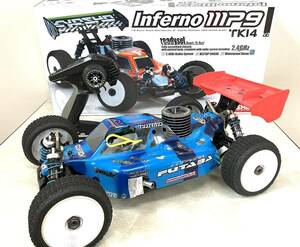 1/8RC 21エンジン 4WDレーシングバギー レディセット インファーノ MP9 TKI4 V2 33021