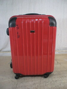 5229　赤色　軽量　TSAロック付　スーツケース　キャリケース　旅行用　ビジネストラベルバック