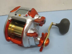 ☆SHIMANO IKA Special 3000 電動リール オレンジxシルバー 釣り具 フィッシング シマノ イカスペシャル USED 93581☆！！