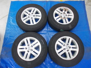 ★中古★キックス/パジェロミニ■H59A/H58A■175/80R15 90S■タイヤ、アルミホイール4本set