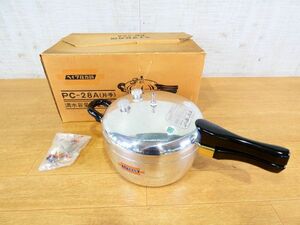 ◇ヘイワ 圧力鍋 PC-28A 片手圧力鍋 2.8L 家庭用 片手鍋 HEIWA PRESSURE COOKER ＠100