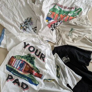 90s ヴィンテージ　Tシャツ　まとめ売り　シングルステッチ　USA製多数　　フルーツオブザルーム　M L XL　ベール　卸　6