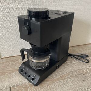 ツインバード 全自動コーヒーメーカー CM-D457B 3杯用