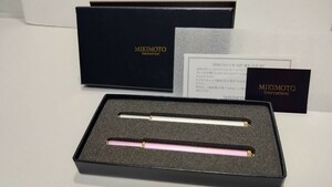 MIKIMOTO ミキモト パール 真珠 ボールペン 筆記用具 文房具