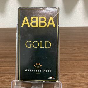 希少品 VHS 海外版 ABBA GOLD GREATEST HITS （アバ　ゴールドグレイテストヒッツ）