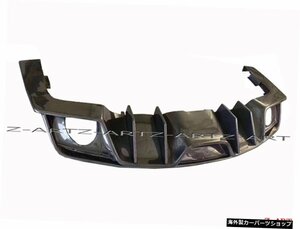 【ブラック】Z-ARTフォードマスタング用車体キット2015-2017ACカーボンファイバーフロントリップACリアディフューザーフォードマスタング
