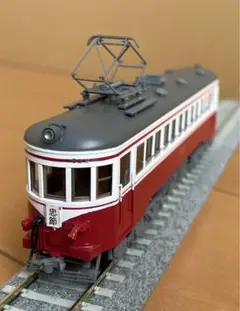 カツミ 名古屋鉄道 モ520形 完成品 2色塗装 A