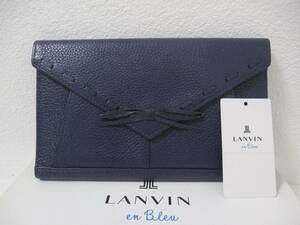 未使用★LANVIN en Bleu*ランバン オン ブルー★3386037 長財布