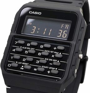 カシオ スタンダード 電卓時計　海外モデル CA-53WF ブラック(1B) 電卓機能　Black