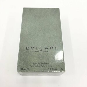 BVLGARI ブルガリ 香水 100ml 新品未開封 プールオム オードトワレ【CCAV4035】