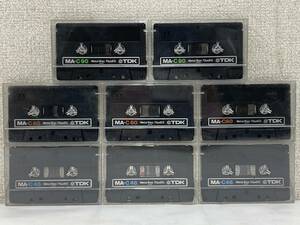 ●○ク107 TDK カセットテープ METAL POSITION メタル METAL ALLOY MA-C90 他 8本セット○●