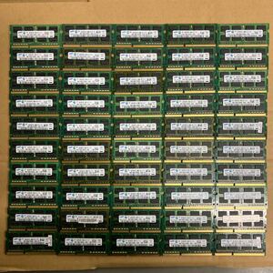 K109 SAMSUNG ノートPCメモリ 4GB 2Rx8 PC3-10600S 50枚