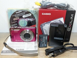 人気☆CASIO EXILIM EX-H10 ピンク☆カシオ コンパクトデジタルカメラ