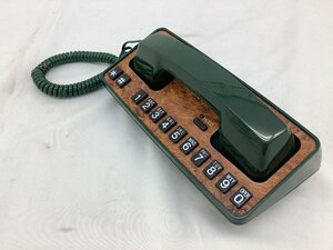 U.S BELL SYSTEM 電話機/木目調/アメリカン/インテリア/オブジェ EL-067 動作未確認 中古品 ACB