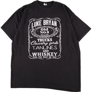 古着 デルタ DELTA LUKE BRYAN ルークブライアン バンドTシャツ バンT メンズXL /eaa348588