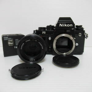 カメラ Nikon F3 カメラレンズ NIKKOR 50mm 1:1.4 トラベルアダプター 動作未確認 ニコン　60サイズ発送 p-2600678-128-mrrz