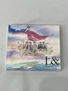 DVD付　King&Prince 「L&」初回限定版B（CD+DVD）+通常版（CD+カード）　2枚セット　キング＆プリンス
