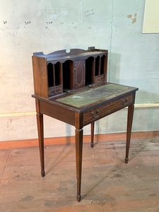 イギリス　アンティーク　1920年代　コンソールデスク　/　レジカウンター　机　テーブル　展示台　引き出し　収納