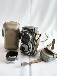 ROLLEIFLEX FRANKE&HEIDECKE 二眼レフカメラ ローライフレックス 二眼レフ フィルムカメラ レトロ カメラ 昭和レトロ 当時物 コレクション