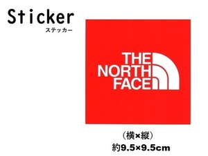ノースフェイス Sticker ステッカー NN32014 レッド 新品 防水素材