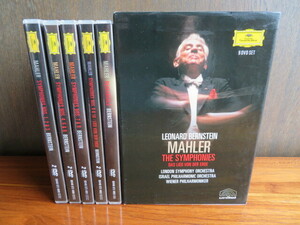 バーンスタイン　マーラー交響曲　ロンドン交響楽団ほか　DVD BOX　9枚組　//BERNSTEIN MAHLER クラシック