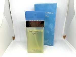 【残量8割以上 外箱付】DOLCE＆GABBANA ドルチェ＆ガッバーナ light blue ライトブルー 50ml オードトワレ 香水