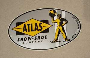 ATLAS SNOW SHOE COMPANY ステッカー