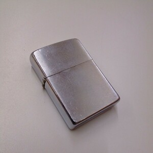 ZIPPO ジッポー ライター 無地 シルバー アメリカ製【ジャンク】