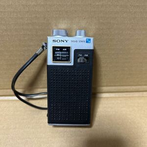 あ-7194）SONY トランジスタラジオ TFM-4500 動作未確認