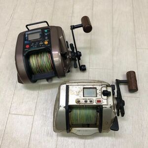 中古保管品　動作未確認　ダイワ DAIWA スーパータナコン SUPER TANACOM 電動リール　船用 SS-60 / SHIMANO SLS TM4000