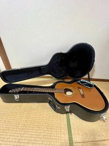 希少 Seagull Grand シーガル アコースティック　ギター acoustic guitar アコギ ケース付き ベルト付き 弦楽器 年代物 バンド