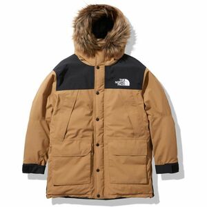 新品 XS 茶 THE NORTH FACE ノースフェイス マウンテン ダウン コート メンズ Mountain Down Coat 42 ゴアテックス GORE-TEX ND91935 防寒