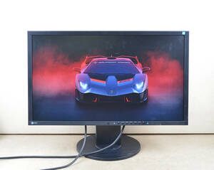 3772　EIZO　EV2316W　23型ワイド　フルHD　DP端子　回転・縦型表示　スピーカー内蔵　LED　ディスプレイ