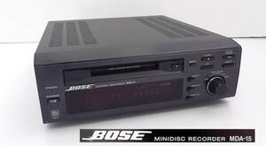 【よろづ屋】BOSE MDA-15 MINIDISC RECORDER ボーズ MDレコーダー リモコン無し ミニディスク(M0517-80)