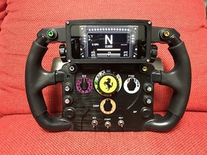 ◆◇Thrustmaster スラストマスター Ferrari F1 Wheel Add On＋KLファクトリー製モニター取付キット ◇◆