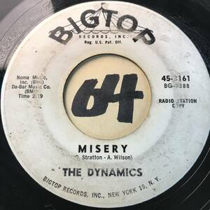 試聴 63年MOD R&B45 THE DYNAMICS I’M THE MAN / MISERY (ザ・フー「ZOOT SUIT」元ネタ) 両面VG(+) SOUNDS VG+ 