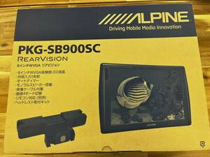 新品 ALPINE(アルパイン) 9型シートバック・リアビジョン PKG-SB900SC