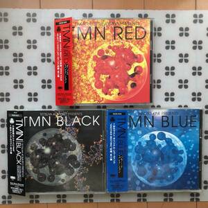 CD　TMN「RED」「BLUE」「BLACK」三枚セット　帯付き