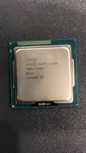 CPU インテル Intel Core I7-3770K プロセッサー 中古 動作未確認 ジャンク品 - A42