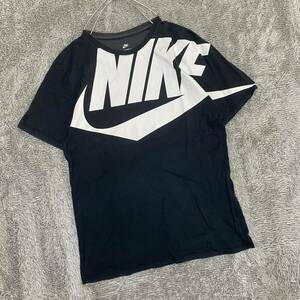NIKE ナイキ Tシャツ 半袖カットソー サイズL ブラック 黒 メンズ トップス 最落なし （B19）