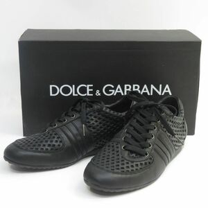 154 DOLCE＆GABBANA ドルチェ&ガッバーナ ドライビングシューズ CS0992 サイズ：7 箱有 ※中古