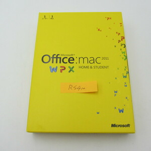 NS-132●正規品 Microsoft Office for mac 2011 Home & Student パッケージ 版 ワード/エクセル/パワーポイント 表計算 正規品