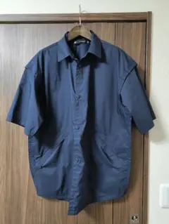 GU ジップポケットシャツ(5分袖) UNDERCOVER